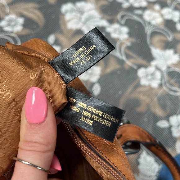 Etienne Aigner Women’s Shoulder Bag Brown Leather Purse Corporate Handbag - Picture 14 of 16